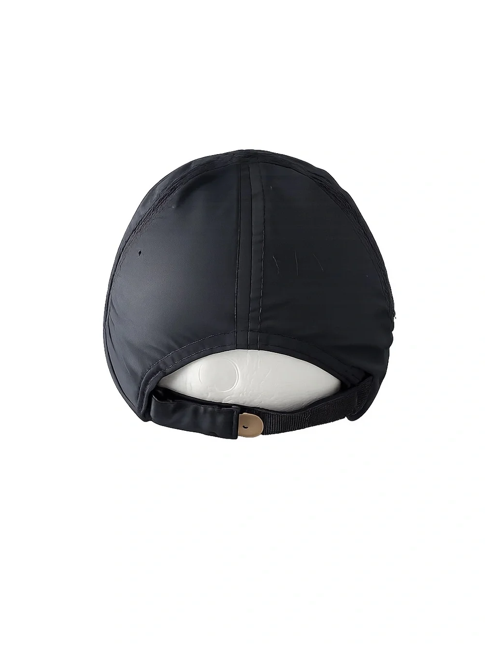 Nike Black polyester Cap with White Swoosh Toddler